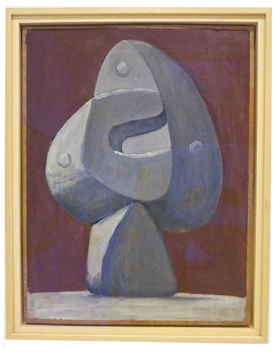 Buste, 1931 - Huile sur bois - 65X51 cm Buste, 1931 - Huile sur bois - 65X51 cm