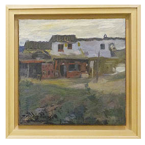 Maison en Espagne, 1898 - Huile sur toile - 48X48 Maison en Espagne, 1898 - Huile sur toile - 48X48