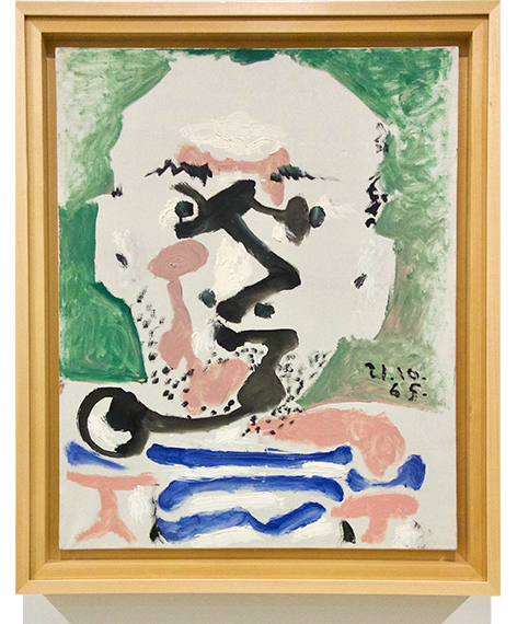 Portrait, 1965 - Huile sur toile - 80 X 65 cm Portrait, 1965 - Huile sur toile - 80 X 65 cm
